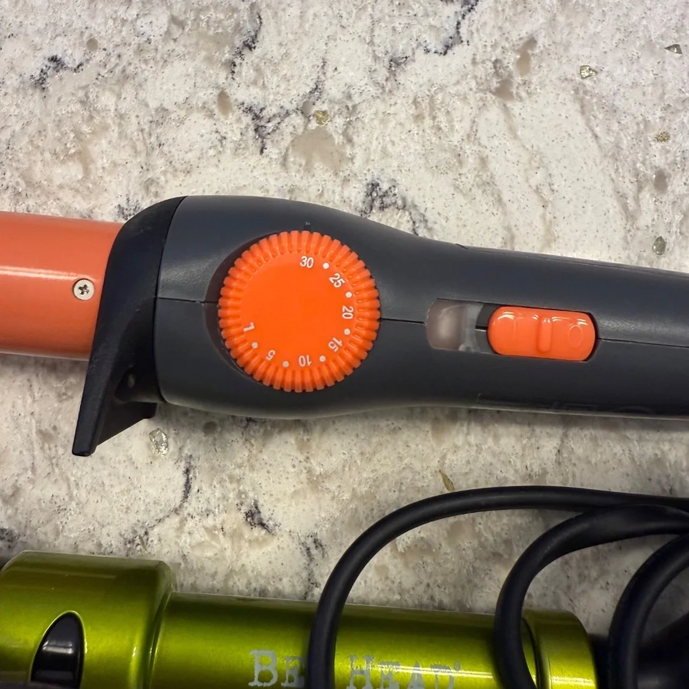 Bundle of two Curling‎ irons.- travel bed head &  Remington wand hair tools